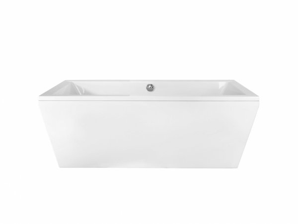 Besco Vera wanna wolnostojąca 170 + syfon chrom z przelewem slim WKV170WOS