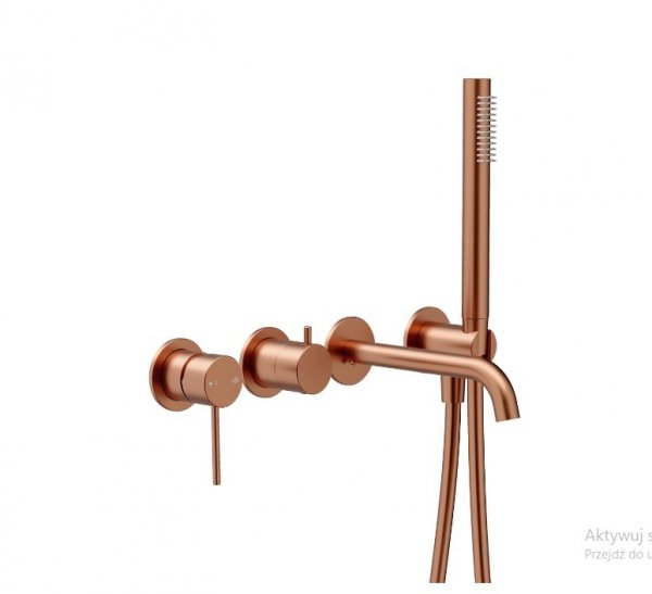 KFA Flint Bateria podtynkowa prysznicowa i wannowa brąz mat 96607854