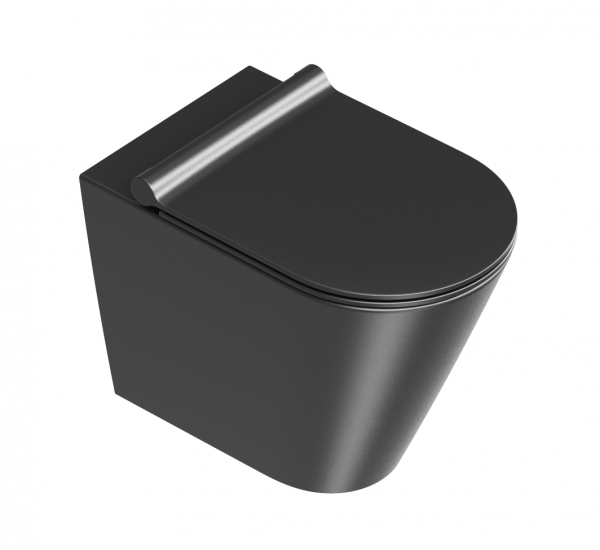 Catalano ZERO 55 miska WC stojąca NewFlush czarny mat 0114550022