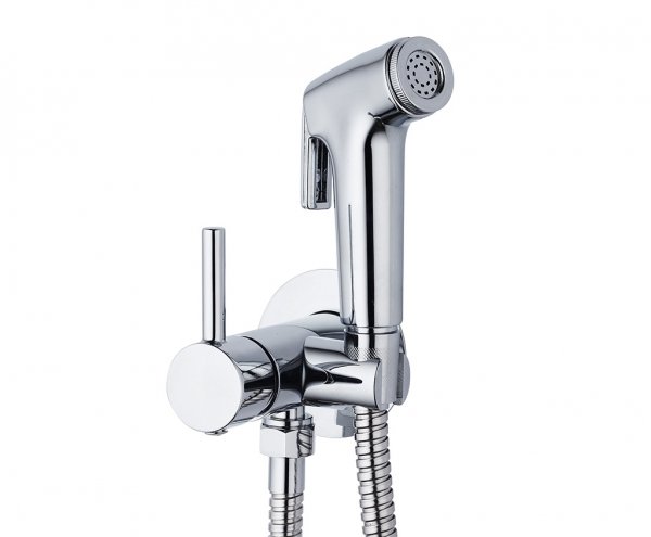 AQG Bateria bidetowa zestaw Flix Chrom 34FLI0010120