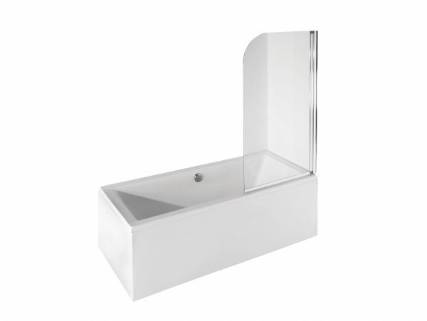 Besco Ambition Chrom 1 parawan nawannowy 1-skrzydłowy PA1SCZ