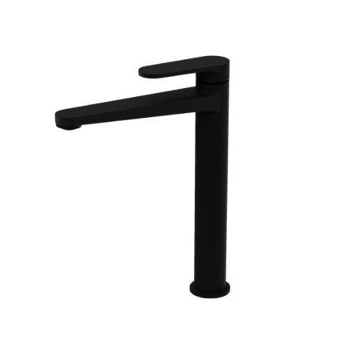 Lavita Bateria umywalkowa wysoka Cetus Matt black 5900378341796