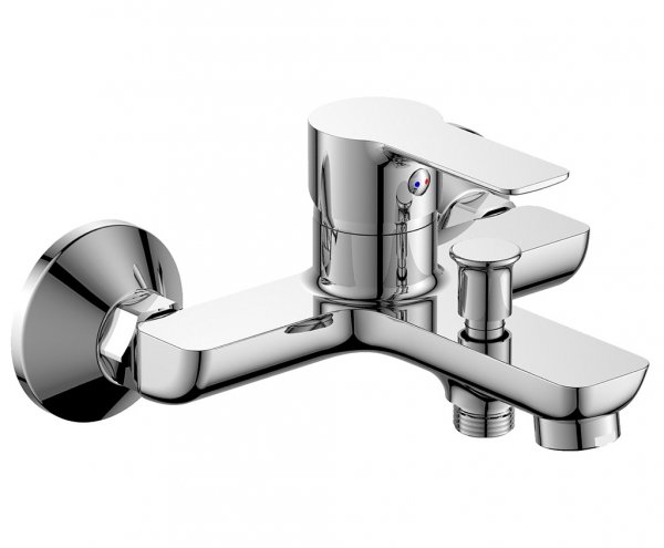 AQG Bateria wannowa Sky Chrom z zestawem natryskowym SET G 01SKY401CR