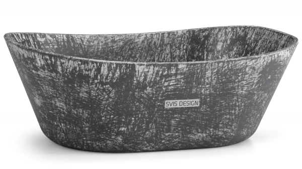  S.V.I.S. Design UMYWALKA 50 CM LIBRA BASIC - STONE SZARY, LAKIER MATOWY