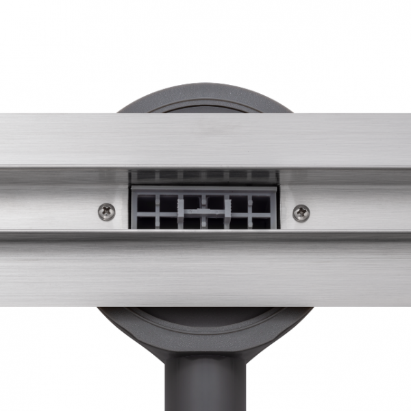 Balneo Slim &amp; Low ProLine Inox Odpływ liniowy wąski 90 cm chrom szczotkowany A0401010201-4 WYSYŁKA 24H MAGAZYN