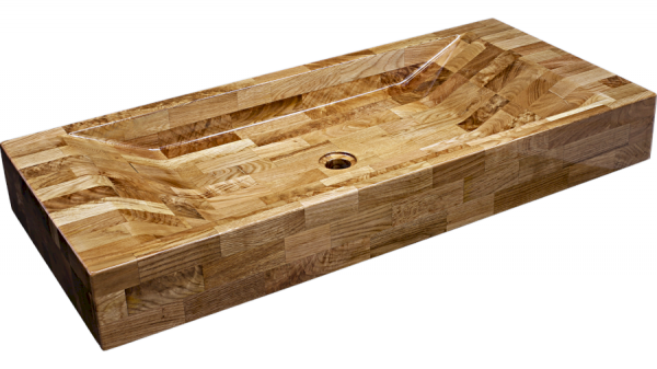 S.V.I.S. Design UMYWALKA 90 CM SIRIUS DĄB LAKIER MATOWY NATURALNY