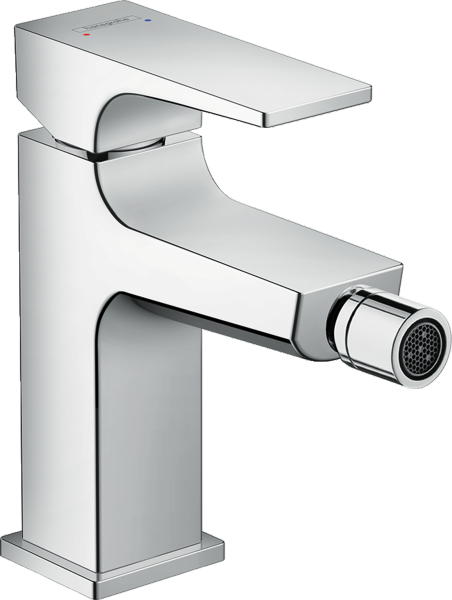 32520000 Hansgrohe Metropol Jednouchwytowa bateria bidetowa z kompletem odpływowym Push-Open