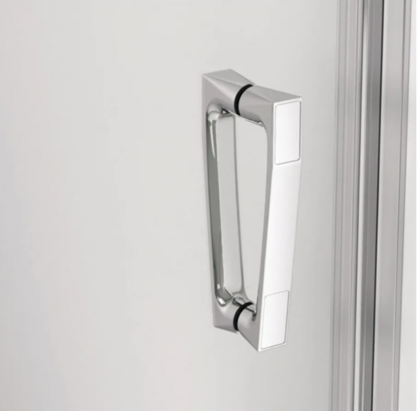 Ronal Sanswiss Cadura ścianka wolnostojąca Walk-in 120 cm prawa srebrny połysk CAW2D1205007