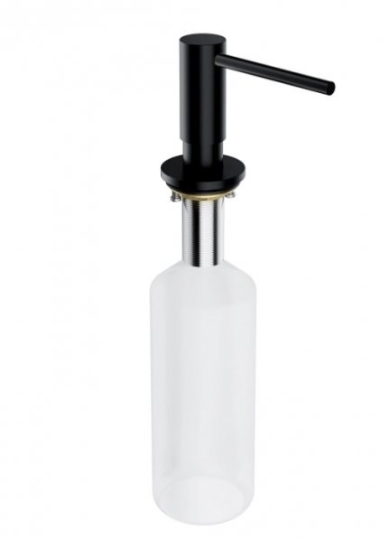 Omnires Modern Project dozownik mydła w płynie czarny półmat MP60723BL WYSYŁKA 24H