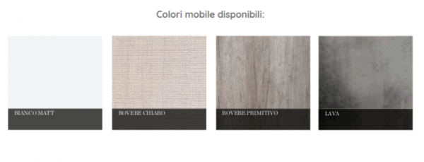 Kerasan 9165K6 AQUADOM szafka 60X50 ROVERE CHIARO