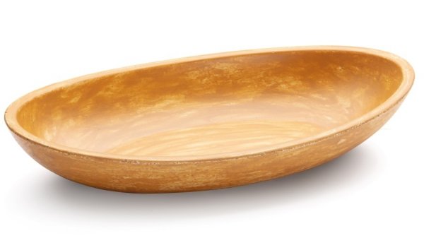S.V.I.S.Design MISKA 19 CM ORION BASIC - PATINA OCHRA, LAKIER MATOWY