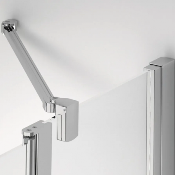 Ronal SanSwiss Solino kabina prysznicowa półokrągła 90 cm srebrny połysk SOR550905007