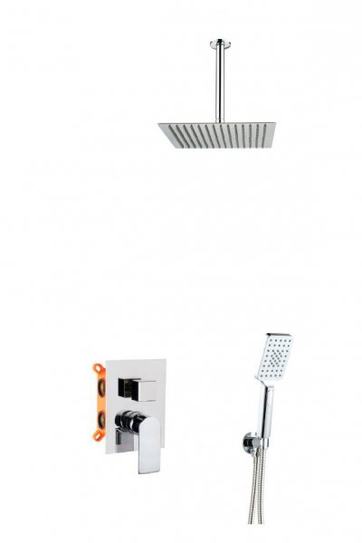 AQG Zestaw prysznicowy podtynkowy Alpha EC218 Chrom 19ALPEC21802
