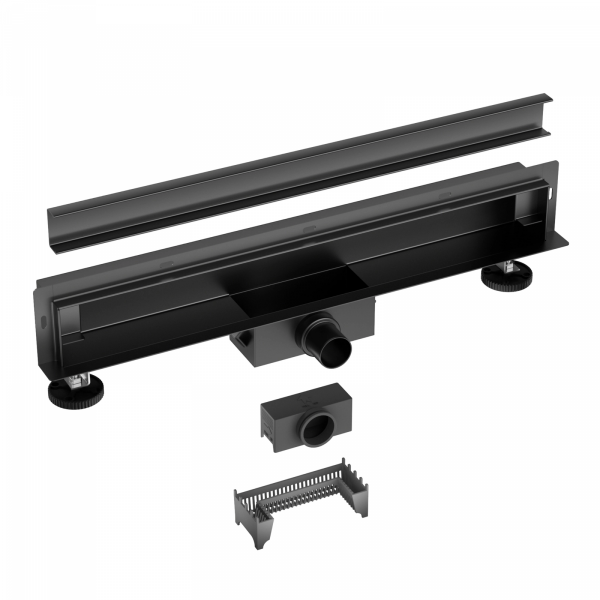 Balneo WDrain NEXT odpływ liniowy ścienny dwustronny 100 cm czarny A0301020102-5 WYSYŁKA