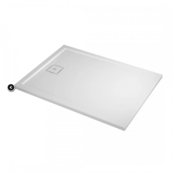 Ronal Sanswiss Livada brodzik prostokątny 120x90 cm konglomeratowy biały W20AS09012004