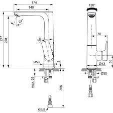 Ideal Standard Connect Air Jednouchwytowa bateria umywalkowa wysoka chrom A7023AA