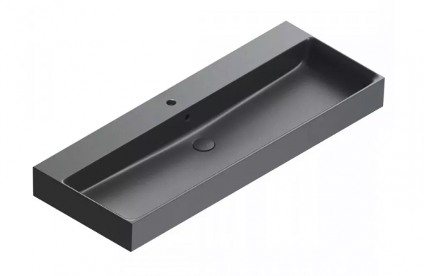 Catalano PREMIUM umywalka 120x47 z/o czarny mat 0221201022