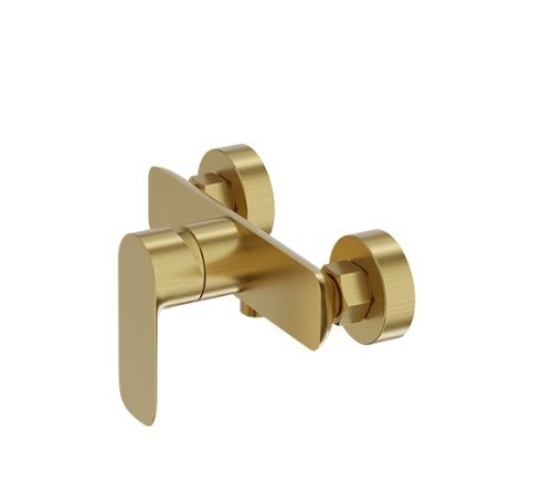 Lavita Bateria prysznicowa Spark Brushed Gold 5900378341352