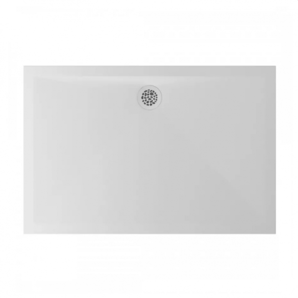 Ronal Air brodzik prostokątny 120x90 cm konglomeratowy biały mat W37A12009009
