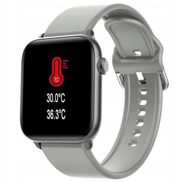 Smartwatch Farrot KW37 termometr ciśnienie szary