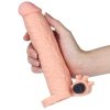 Add 2 Pleasure X Tender Vibrating Penis Sleeve Flesh