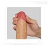 8.5'' Dual layered Platinum Silicone Cock