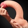 12 Dual Layered Platinum Silicone Cock