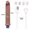 9.5 REAL SOFTEE Rechargeable Silicone Vibrating Dildo
