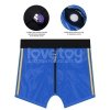 Chic Strap-On shorts (36 - 39 inch waist) Blue