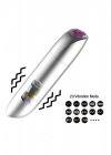 Stymulator-Rechargeable Powerful Bullet Vibrator USB 20 Functions - Shine Black