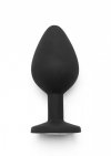 Diamond Booty Jewel Medium Black