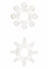 Power Stretchy Rings 2pcs Transparent