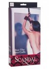 Scandal Over The Door Cuffs Black
