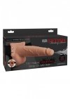 7.5in Hollow Squirting StrapOn Light skin tone