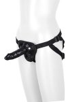 Uprząż do strapon z odpinanym dildo - 'Blaze harness with dildo'