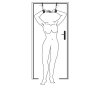 Kajdanki-Over the Door Wrist Cuffs