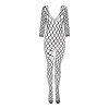 Fishnet Catsuit Safiya- Black