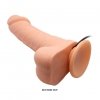 Wibrujące dildo w kolorze cielistym 7,8''