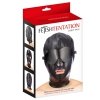 Maska Hood in leatherette with removable mask