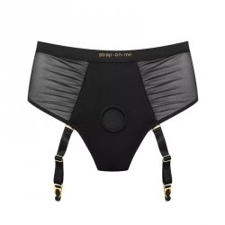 HARNESS LINGERIE IDYLLE - L - BLACK 