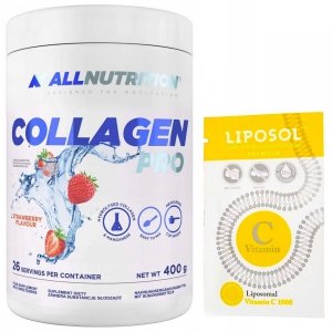 ALLNUTRITION COLLAGEN PRO 400 g KOLAGEN MSM WIT C