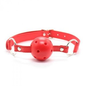 Knebel-Breathable Ball Gag (rosso)