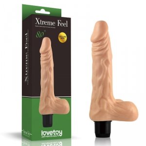 8&#039;&#039; Xtreme Feel Cyberskin Vibrator