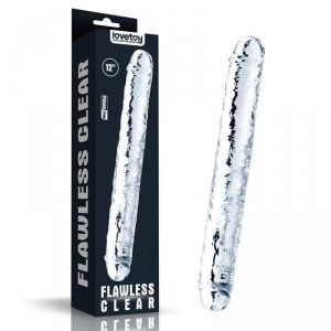 Flawless Clear Double dildo 12&#039;&#039;
