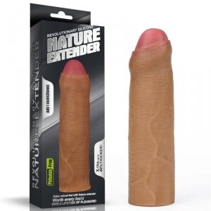 Add 1&quot;&quot; Revolutionary Silicone Nature Extender Uncircumcised