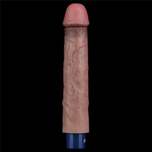 9&quot; REAL SOFTEE Rechargeable Silicone Vibrating Dildo