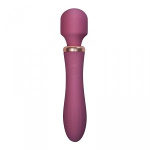 CRUSHIOUS DUAL MASSAGE WAND JINX RED WINE