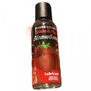 Żel-Power Escorts Strawberry Lubricant 100ml Slide&Play