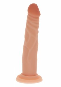 Silicone Dong 7.5 Inch Light skin tone