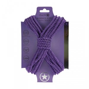 Polyester Bondage Rope - 32.8 ft / 10 m - Purple